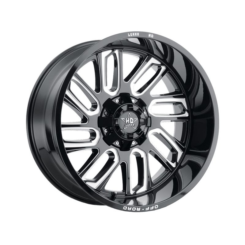 Luxxx HD Milled Gloss Black LHD18 Wheels | RealTruck