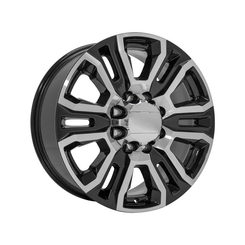 OE Machined Gloss Black CV70A Wheels | RealTruck