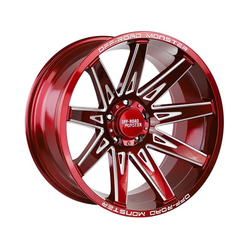 Off-Road Monster Red M25 Wheels | RealTruck