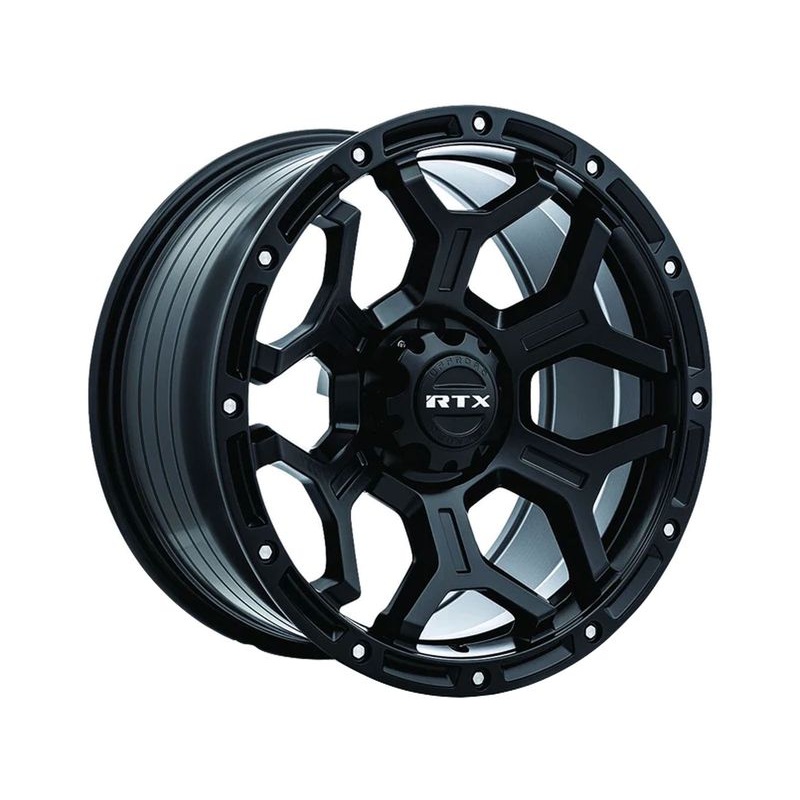 RTX Off-Road Matte Black Goliath Wheels | RealTruck