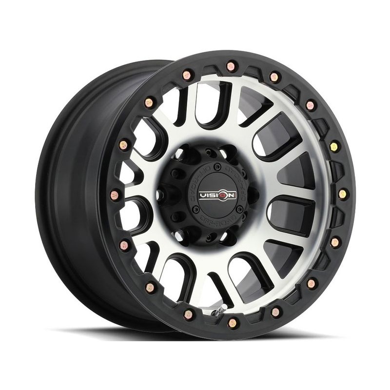Vision Machined Black Nemesis Wheels | RealTruck
