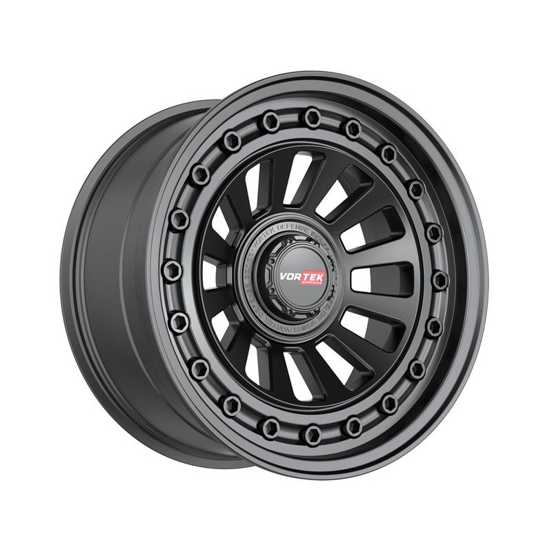 Vortek Matte Black VRD-702 Wheels | RealTruck