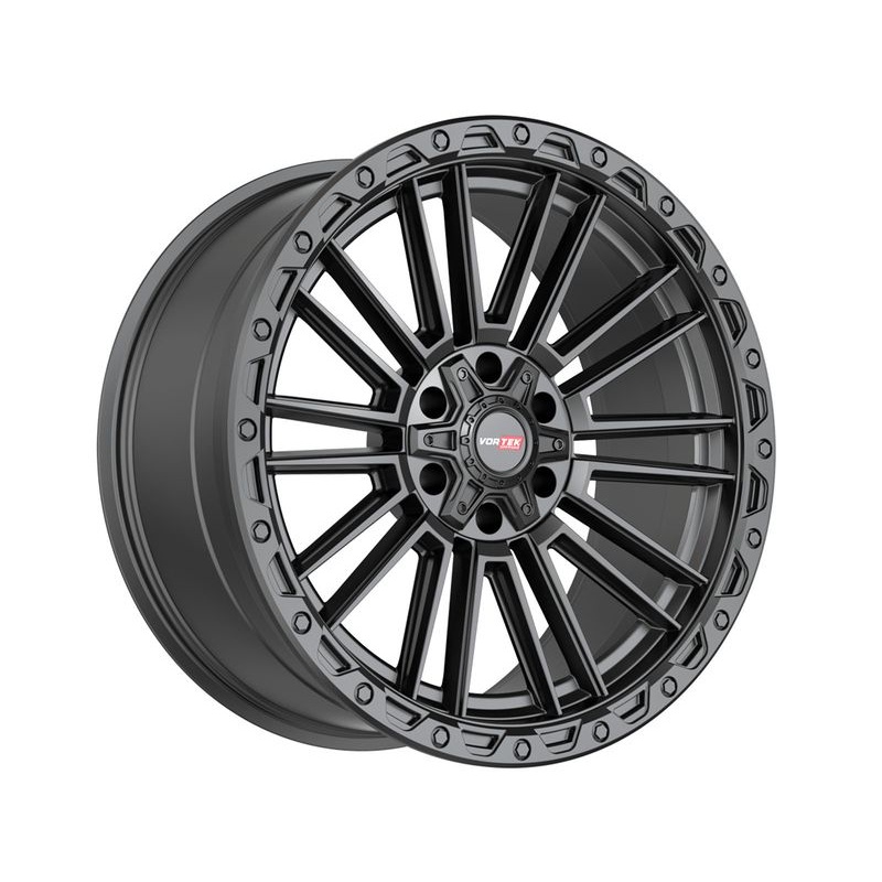 Vortek Matte Black VRT-604 Wheels | RealTruck