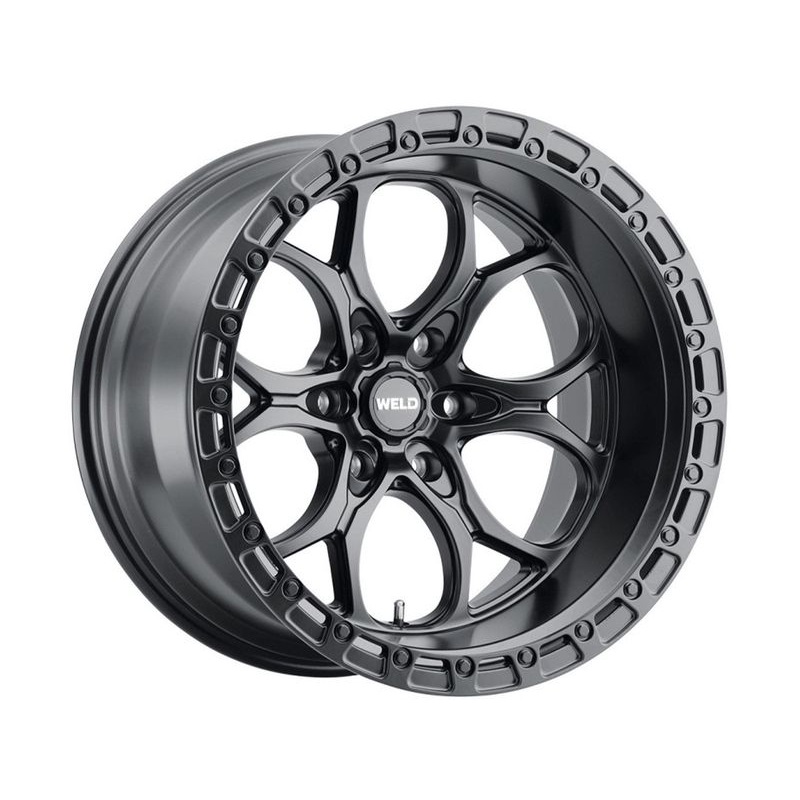 Weld Off-Road Matte Black Ledge Six Wheels | RealTruck