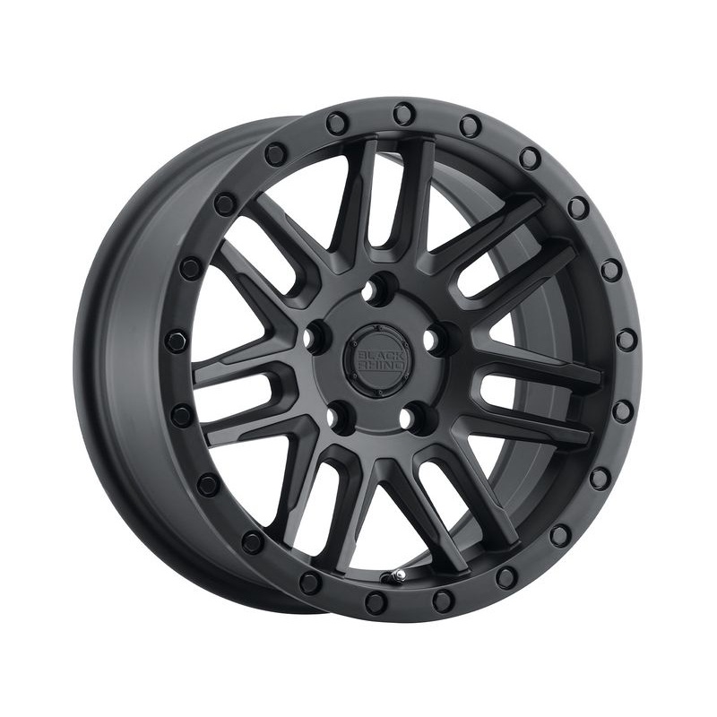 Black Rhino Matte Black Arches Wheels | RealTruck