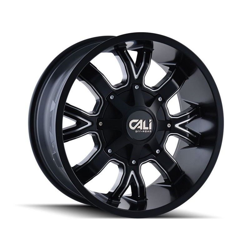 Cali Offroad Black Dirty Wheels | RealTruck