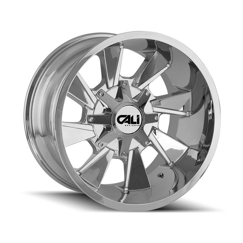 Cali Offroad Chrome Distorted Wheels | RealTruck