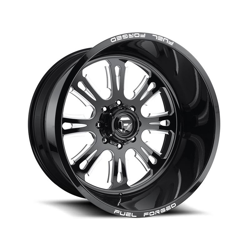 Fuel Forged Machined Black FF38 Wheels | RealTruck