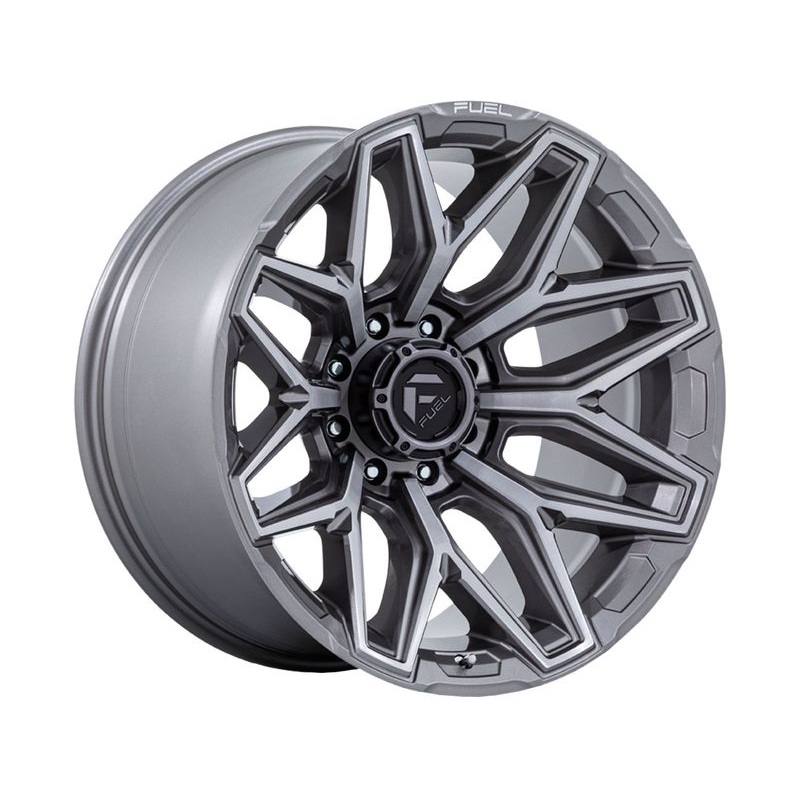 Fuel Grey Flux 8 Wheels | RealTruck