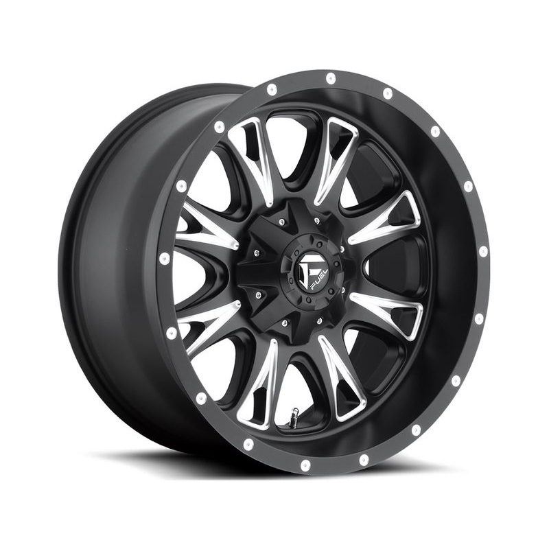 Fuel Matte Black Throttle Wheels | RealTruck