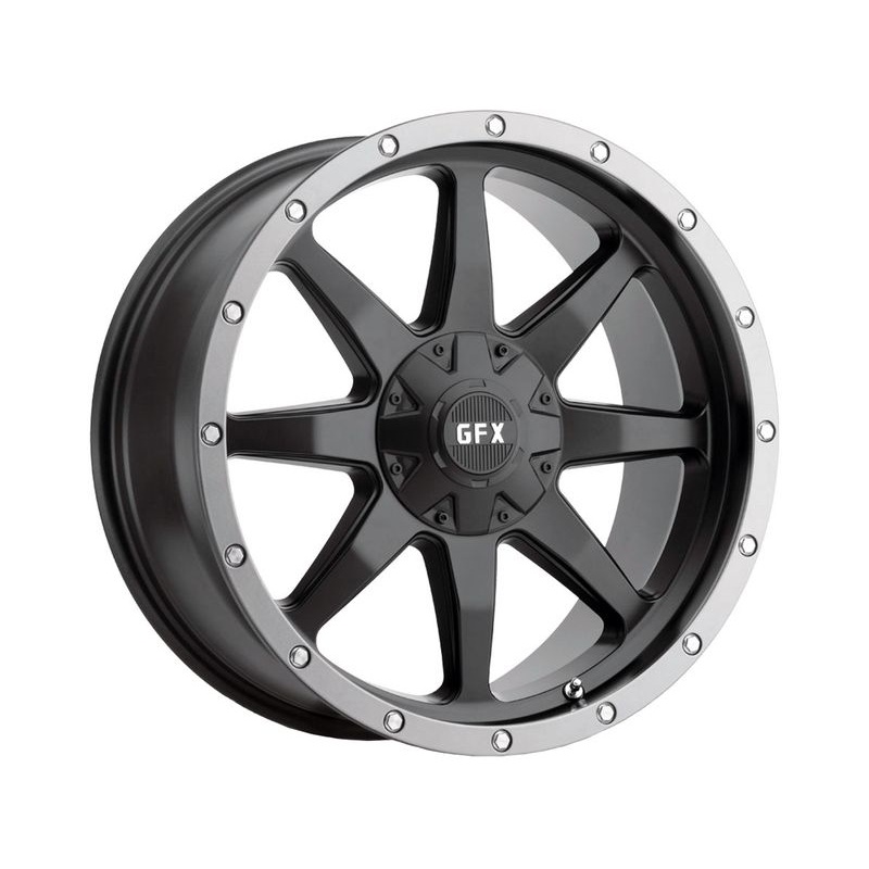 G-FX Matte Black TR14 Wheels | RealTruck