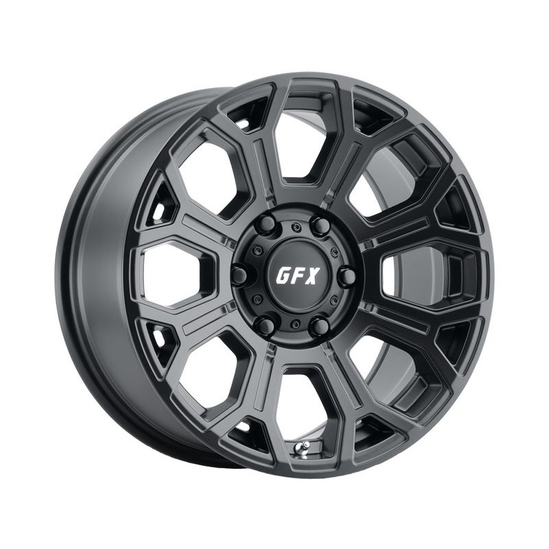 G-FX Matte Black TR19 Wheels | RealTruck