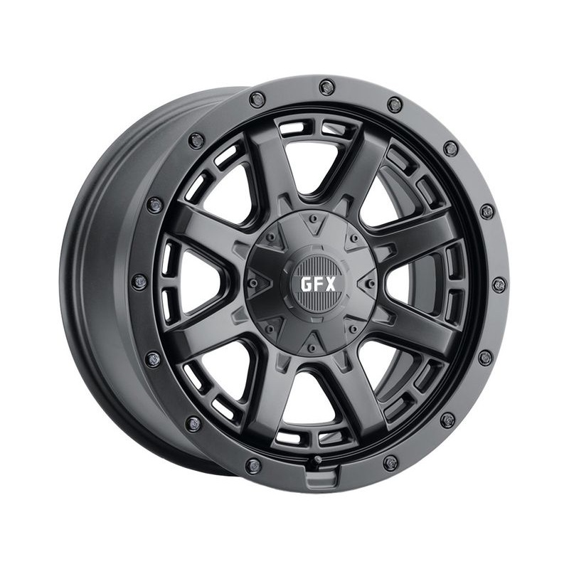 G-FX Matte Black TR27 Wheels | RealTruck