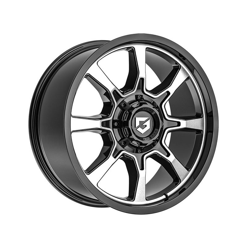 Gear Off-Road Machined Gloss Black Glock Wheels | RealTruck