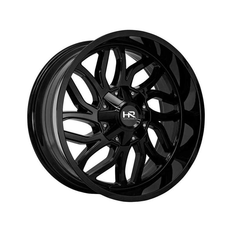 Hardrock Gloss Black Destroyer Wheels | RealTruck