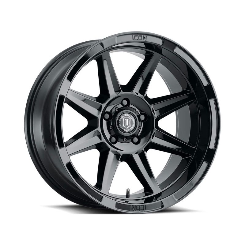 Icon Gloss Black Bandit Wheels | RealTruck