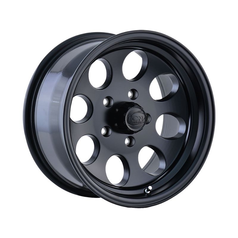 Ion Matte Black 171 Wheels | RealTruck