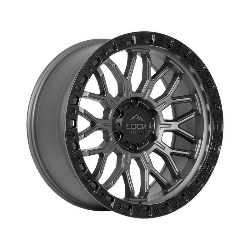 Lock Off-Road Grey Combat Wheels | RealTruck