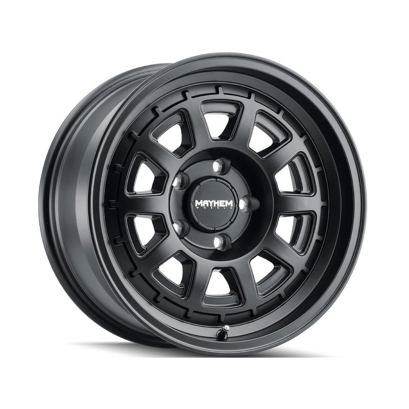Mayhem Matte Black Voyager Wheels | RealTruck