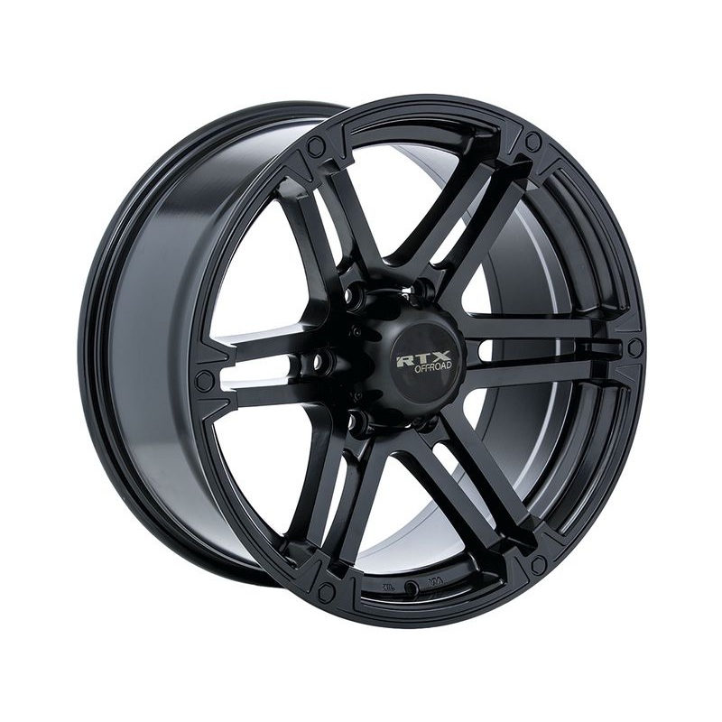 RTX Off-Road Matte Black Slate Wheels | RealTruck