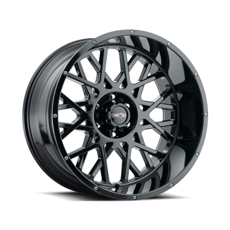 Vision Gloss Black Rocker Wheels | RealTruck