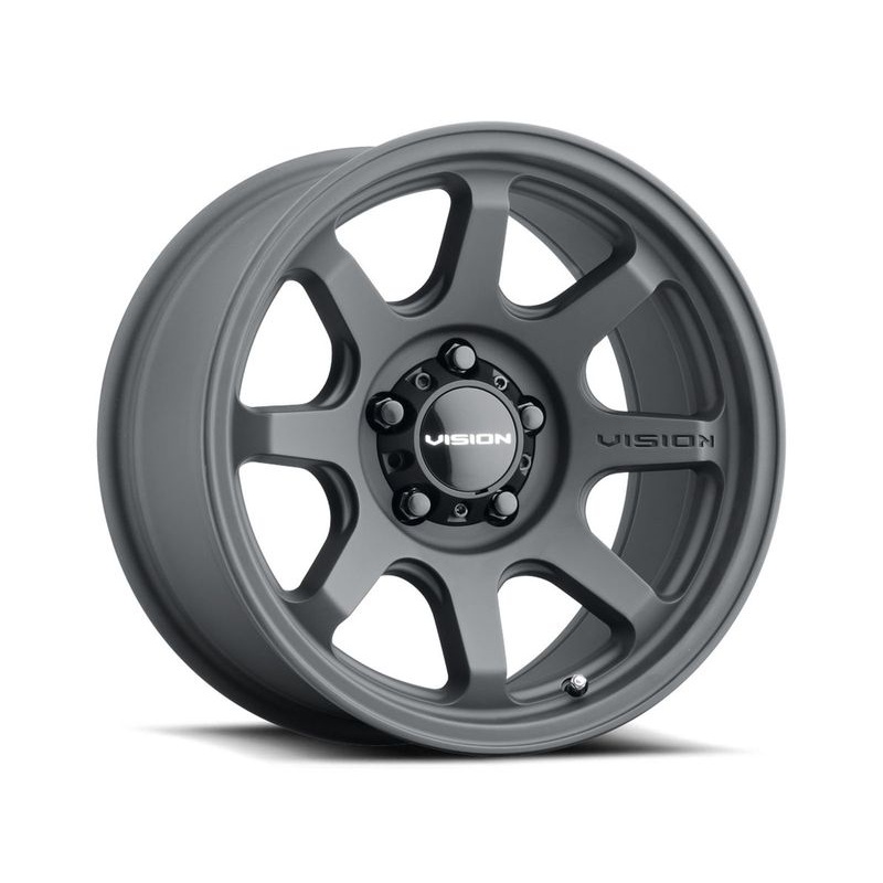 Vision Matte Black Flow Wheels | RealTruck