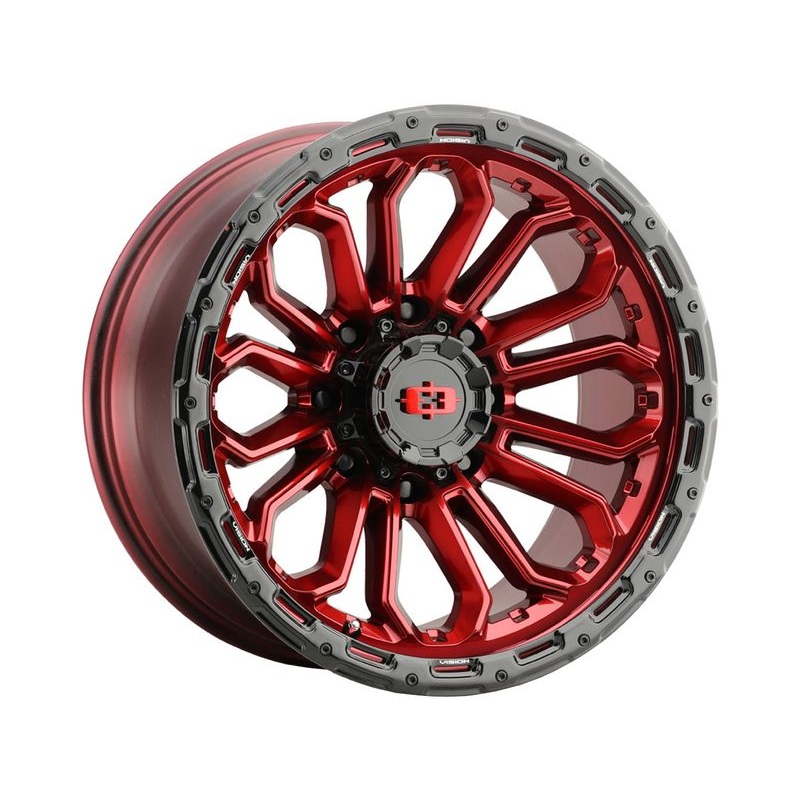 Vision Red Korupt Wheels | RealTruck