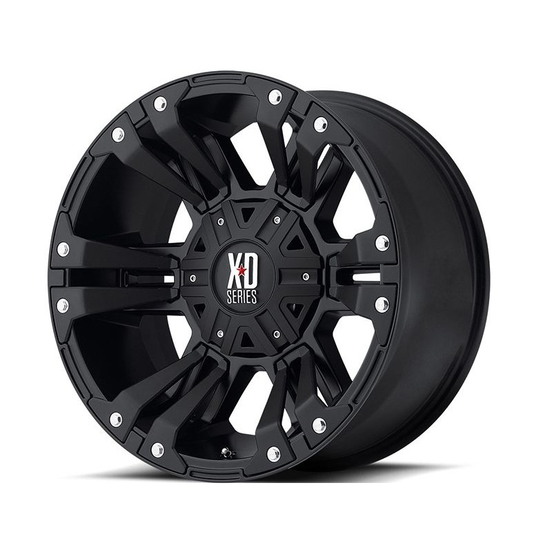 XD Series Matte Black XD822 Monster II Wheels | RealTruck