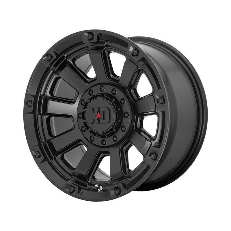 XD Series Matte Black XD852 Gauntlet Wheels | RealTruck