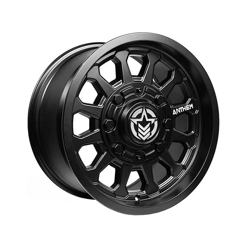 Anthem Off-Road Matte Black Intimidator Wheels | RealTruck