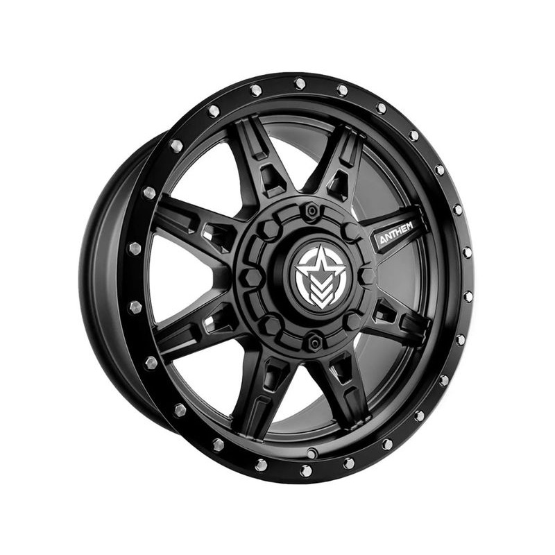 Anthem Off-Road Matte Black Rogue Wheels | RealTruck