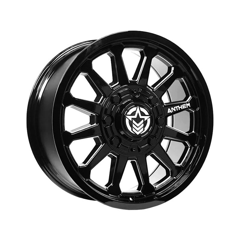 Anthem Off-Road Milled Gloss Black Intimidator Wheels | RealTruck