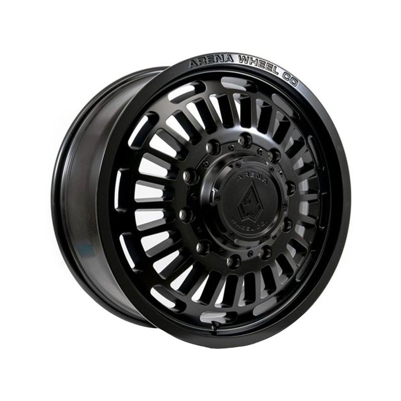 Arena Matte Black Tactic Dually Wheels | RealTruck