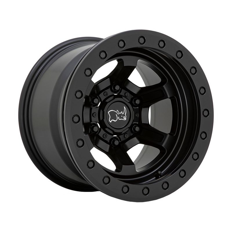 Black Rhino Matte Black Offshoot Beadlock Wheels | RealTruck