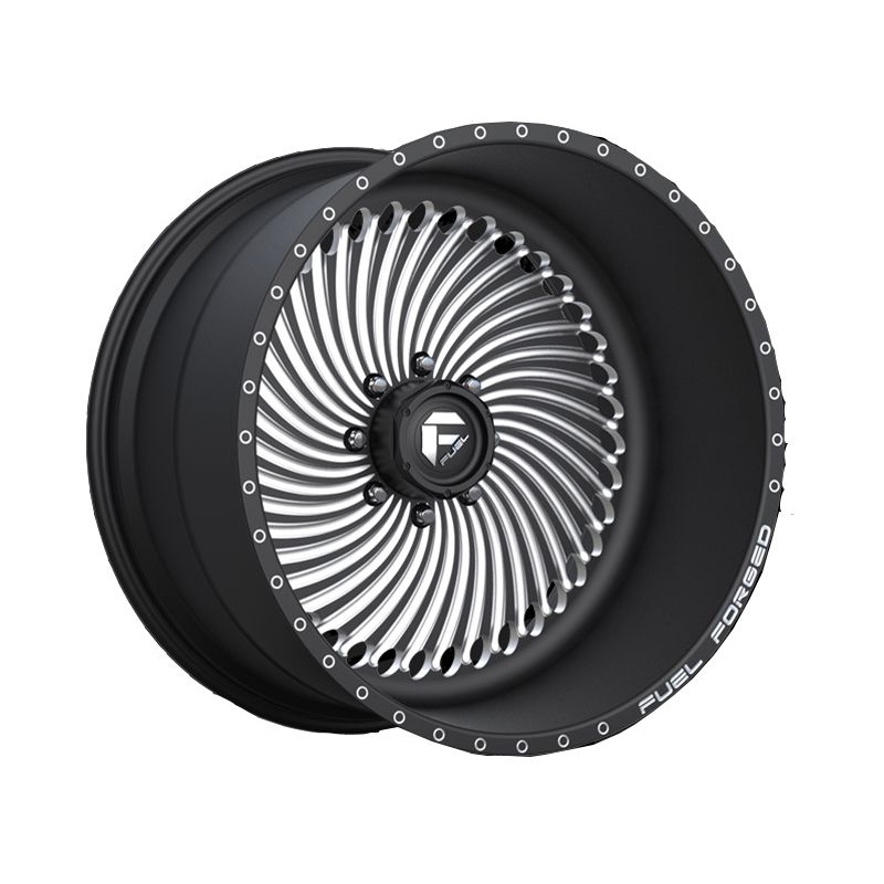 Fuel Forged Machined Black FF01 Wheels | RealTruck