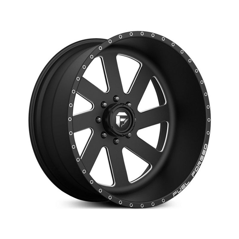 Fuel Forged Machined Black FF02 Wheels | RealTruck