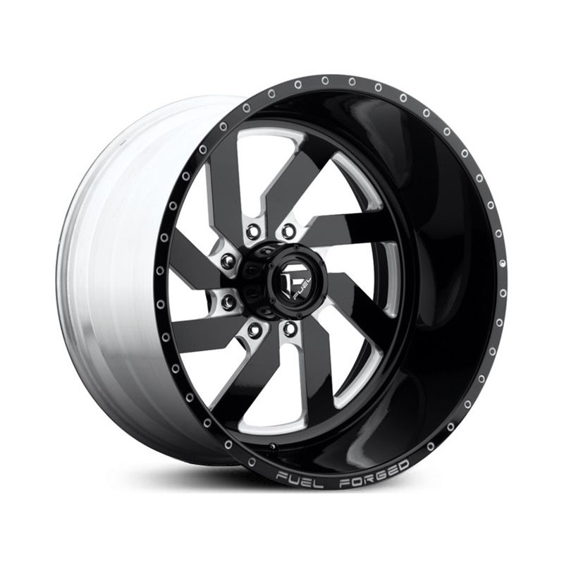 Fuel Forged Machined Black FF03 Wheels | RealTruck