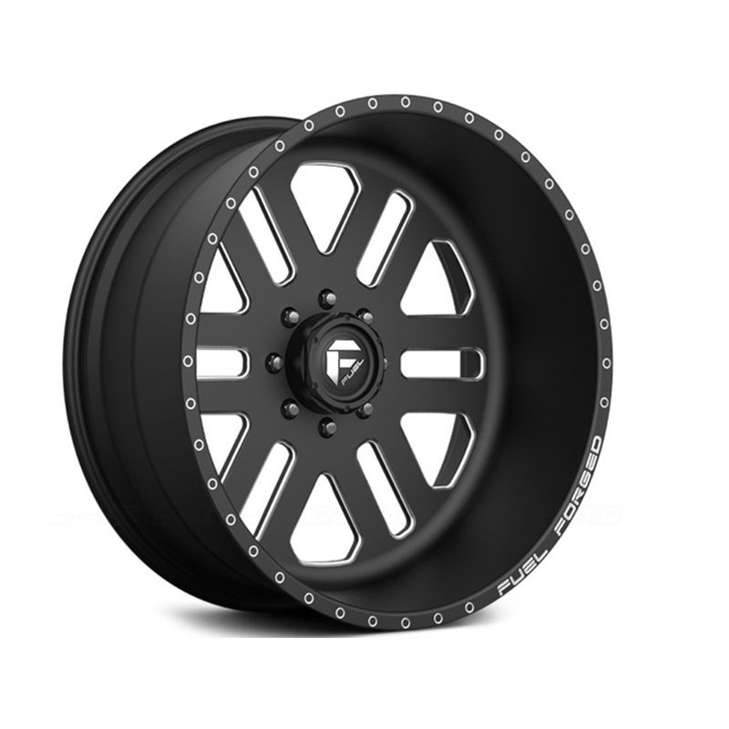 Fuel Forged Machined Black FF08 Wheels | RealTruck
