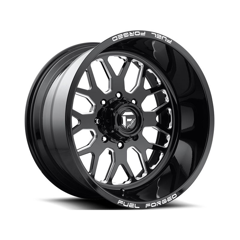 Fuel Forged Machined Black FF19 Wheels | RealTruck