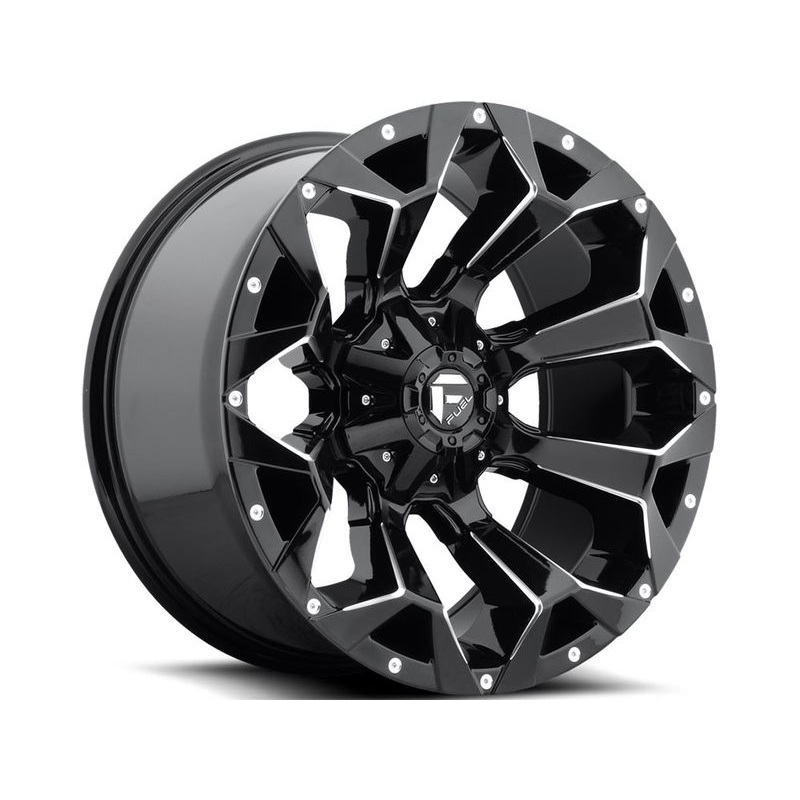 Fuel Gloss Black Assault Wheels | RealTruck