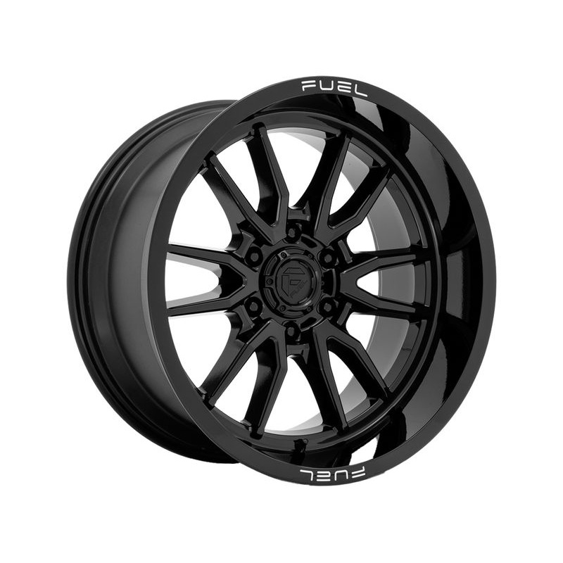 Fuel Gloss Black Clash 6 Wheels | RealTruck