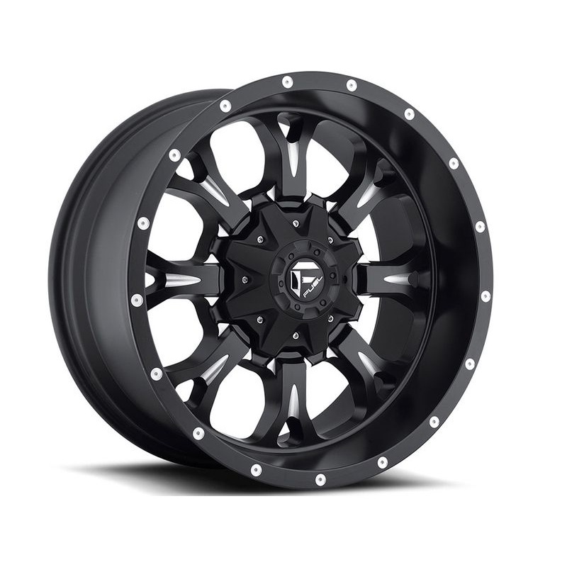 Fuel Matte Black Krank Wheels | RealTruck