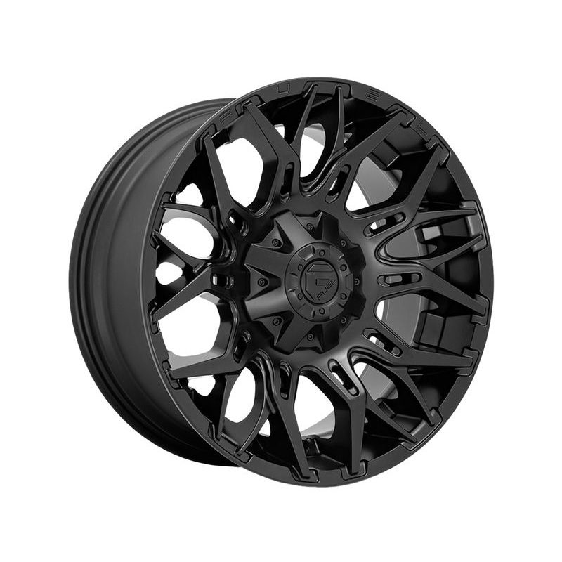 Fuel Matte Black Twitch Wheels | RealTruck
