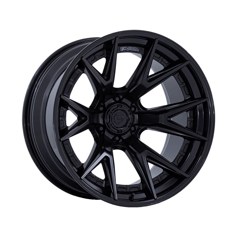 Fuel Matte & Gloss Black Catalyst Wheels | RealTruck