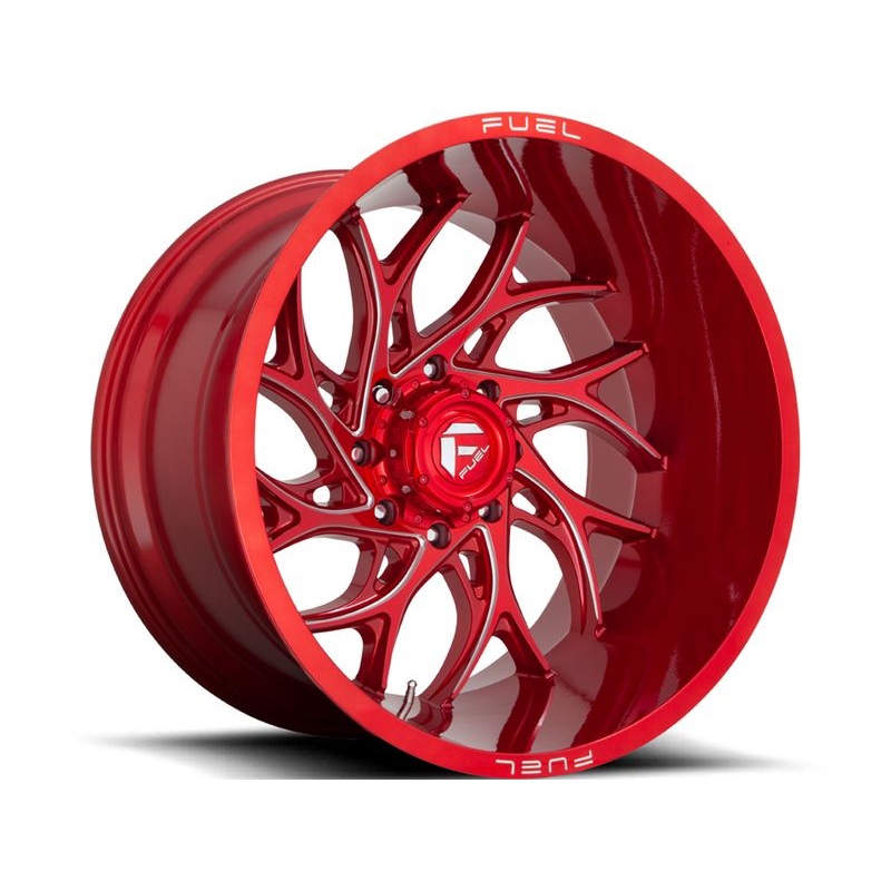 Fuel Milled Red Runner Wheels | RealTruck