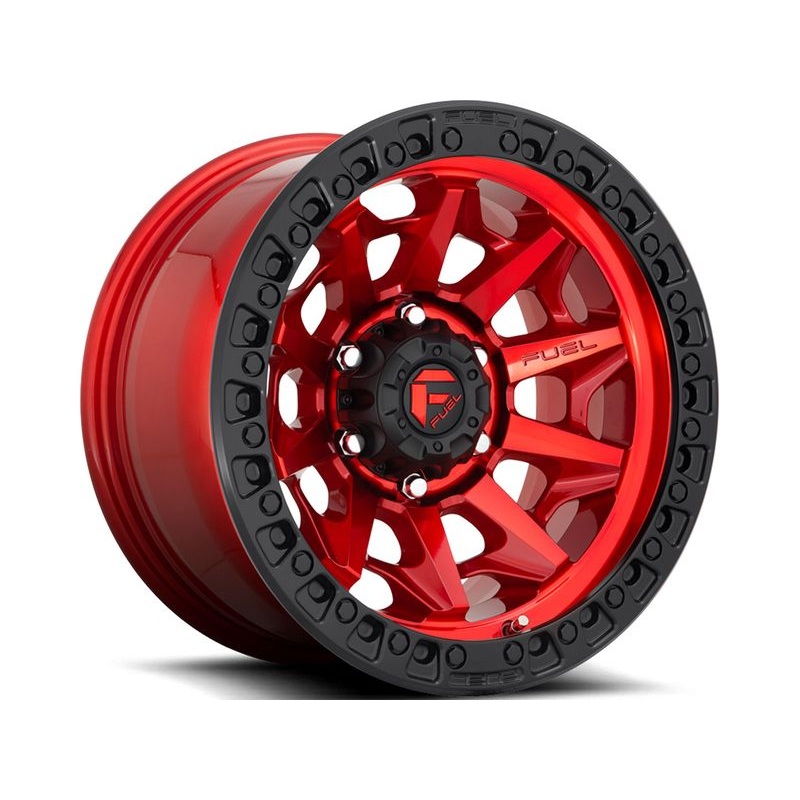 Fuel Red Covert Wheels | RealTruck