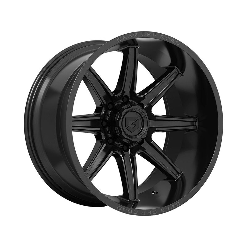 Gear Off-Road Gloss Black Ridge Wheels | RealTruck
