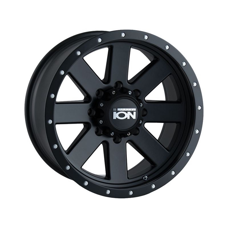 Ion Matte Black 134 Wheels | RealTruck