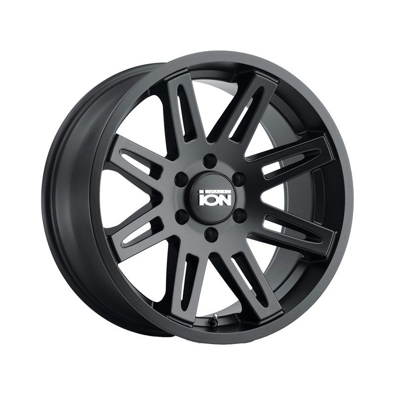 Ion Matte Black 142 Wheels | RealTruck