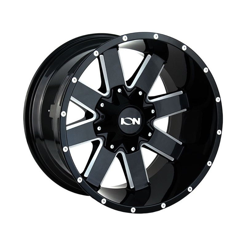 Ion Milled Gloss Black 141 Wheels | RealTruck